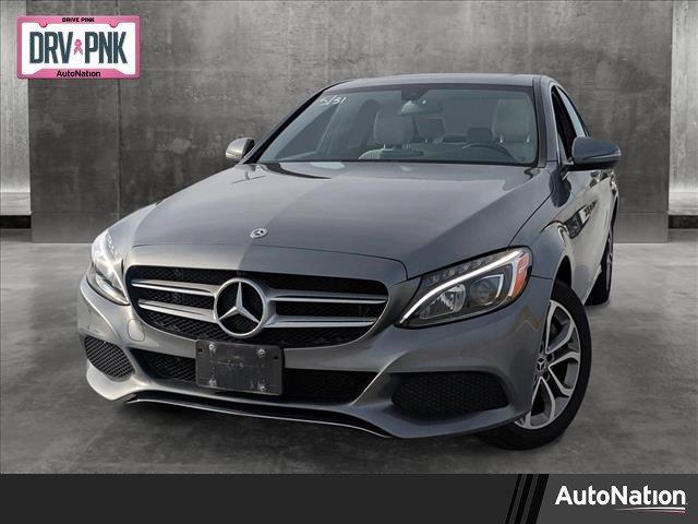 used 2018 Mercedes-Benz C-Class car, priced at $21,495