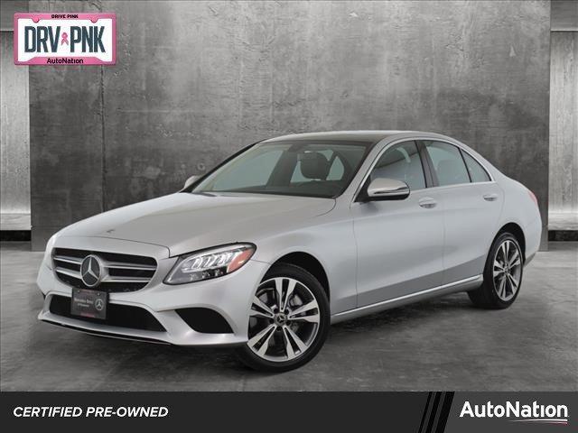 used 2021 Mercedes-Benz C-Class car, priced at $31,895