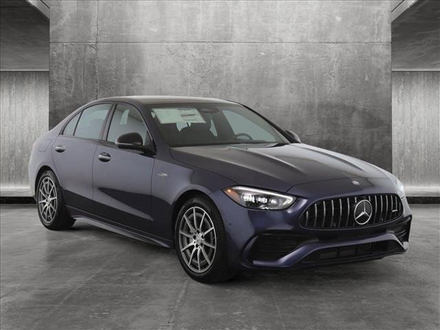 new 2024 Mercedes-Benz AMG C 43 car, priced at $70,850