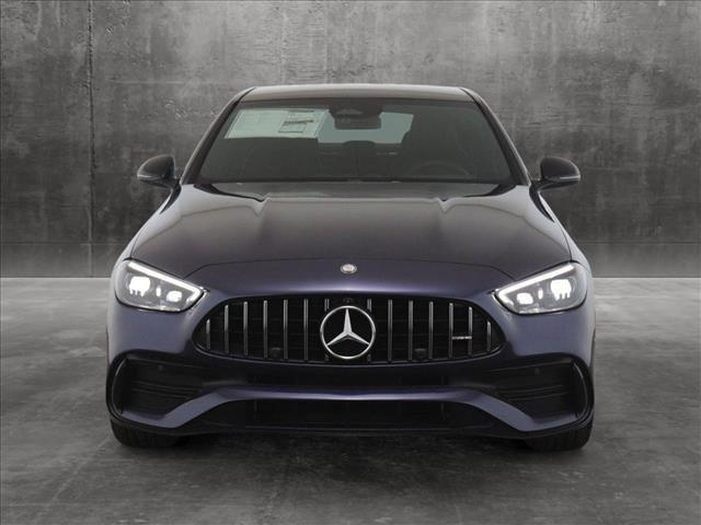 new 2024 Mercedes-Benz AMG C 43 car, priced at $70,850