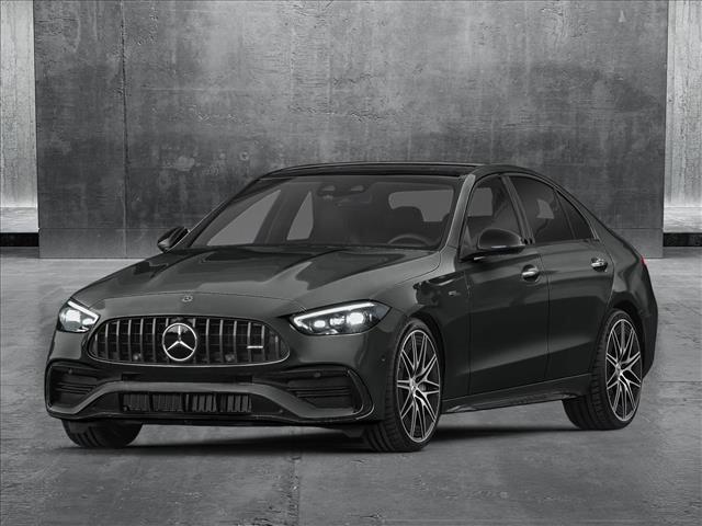 new 2025 Mercedes-Benz AMG C 43 car, priced at $72,225