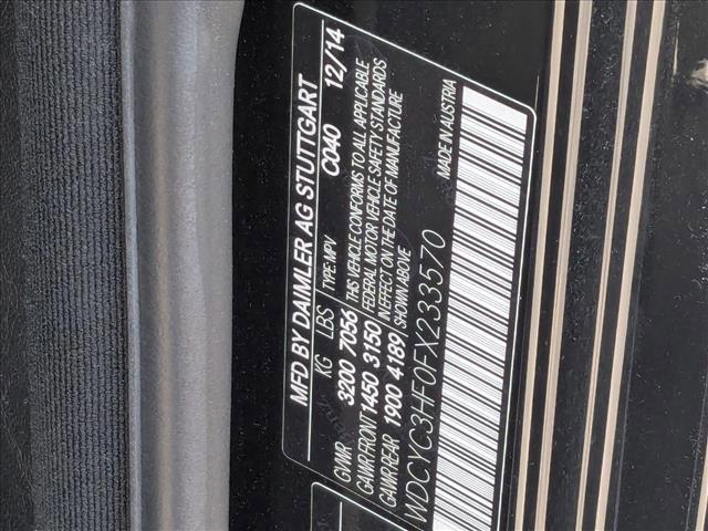 used 2015 Mercedes-Benz G-Class car, priced at $53,495