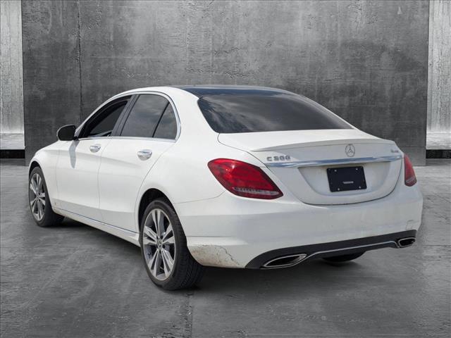 used 2018 Mercedes-Benz C-Class car, priced at $17,995