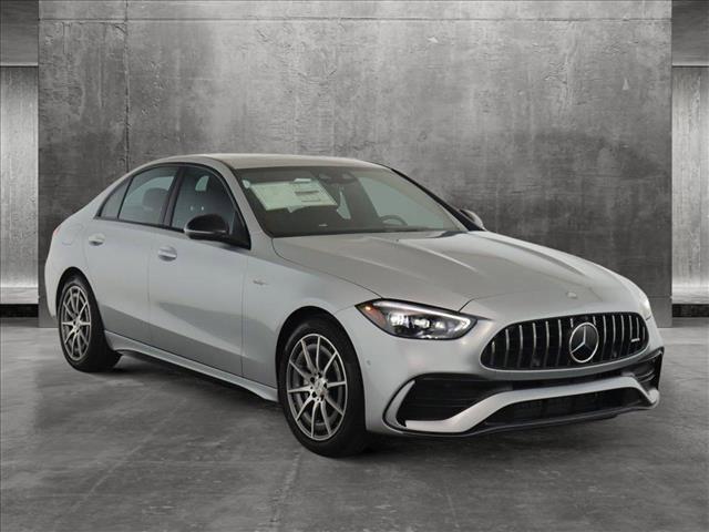 new 2024 Mercedes-Benz AMG C 43 car, priced at $69,705