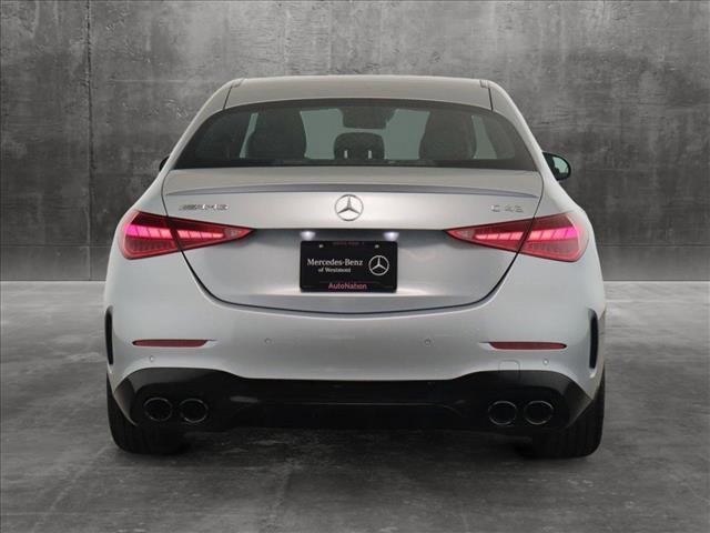 new 2024 Mercedes-Benz AMG C 43 car, priced at $69,705