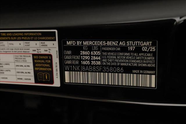 new 2025 Mercedes-Benz AMG GLC 63 car, priced at $106,785