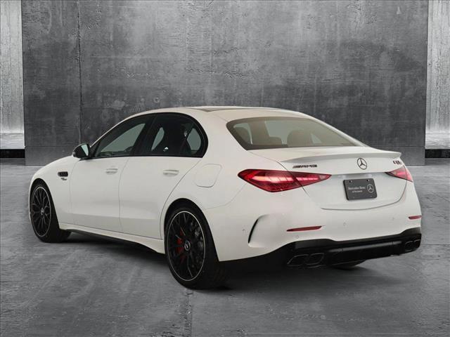 new 2025 Mercedes-Benz AMG C 63 car, priced at $108,950