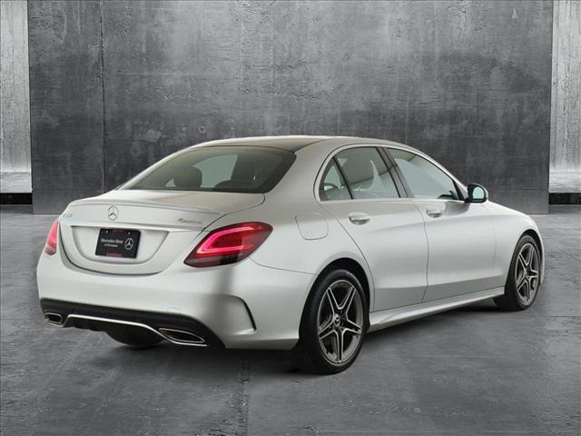 used 2021 Mercedes-Benz C-Class car, priced at $27,995