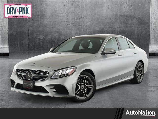 used 2021 Mercedes-Benz C-Class car, priced at $27,995