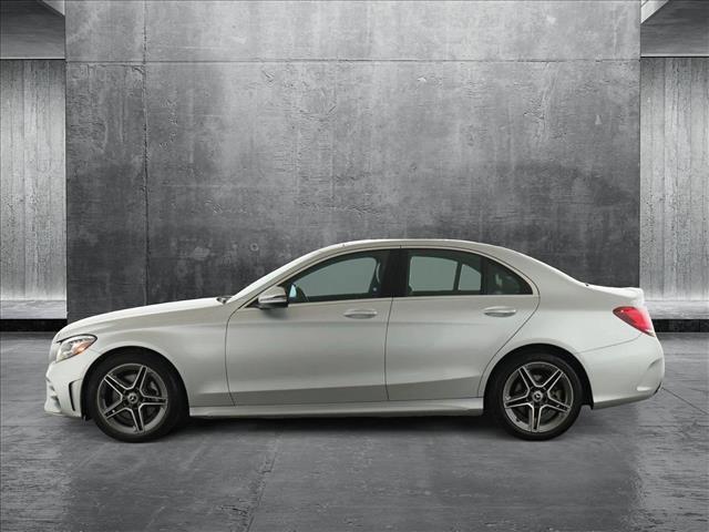 used 2021 Mercedes-Benz C-Class car, priced at $27,995