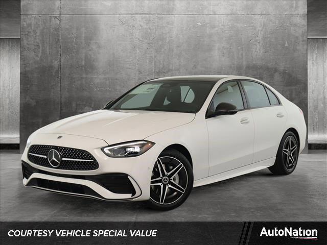 new 2025 Mercedes-Benz C-Class car, priced at $59,295