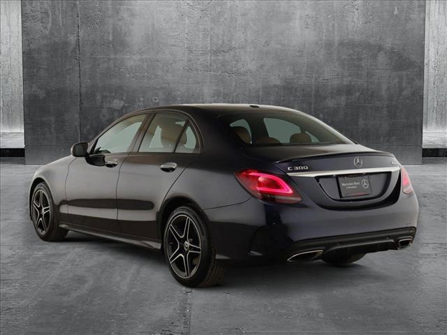 used 2021 Mercedes-Benz C-Class car, priced at $28,990