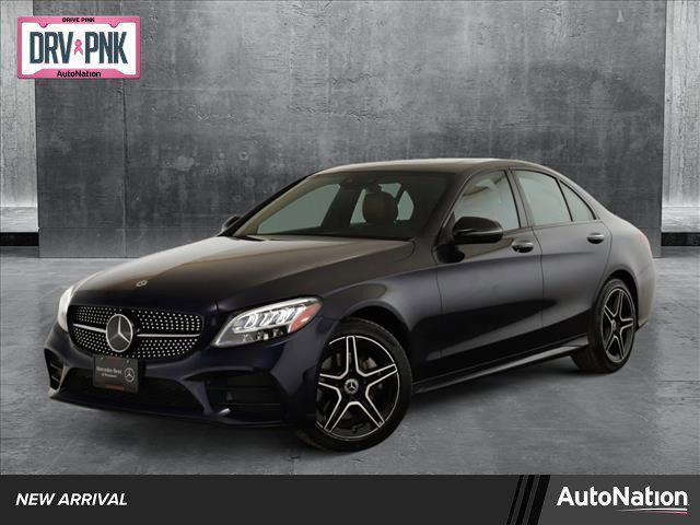 used 2021 Mercedes-Benz C-Class car, priced at $28,990