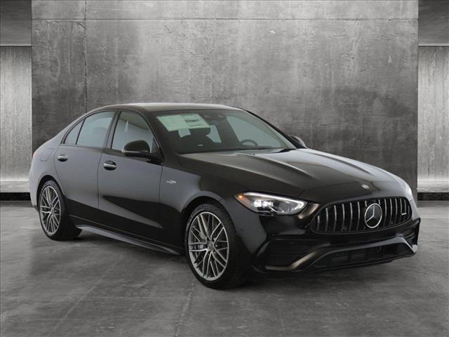new 2024 Mercedes-Benz AMG C 43 car, priced at $68,950