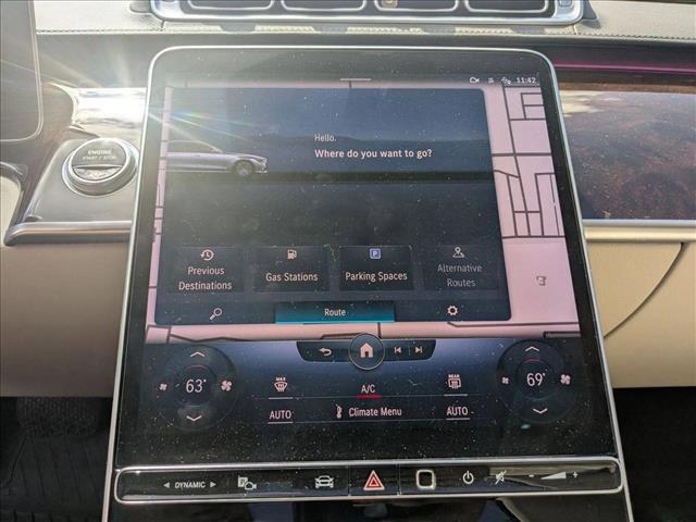 used 2022 Mercedes-Benz S-Class car, priced at $63,495