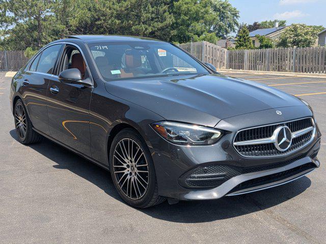 used 2022 Mercedes-Benz C-Class car, priced at $37,495