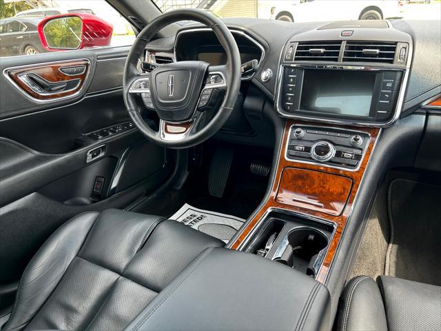 used 2019 Lincoln Continental car, priced at $22,200