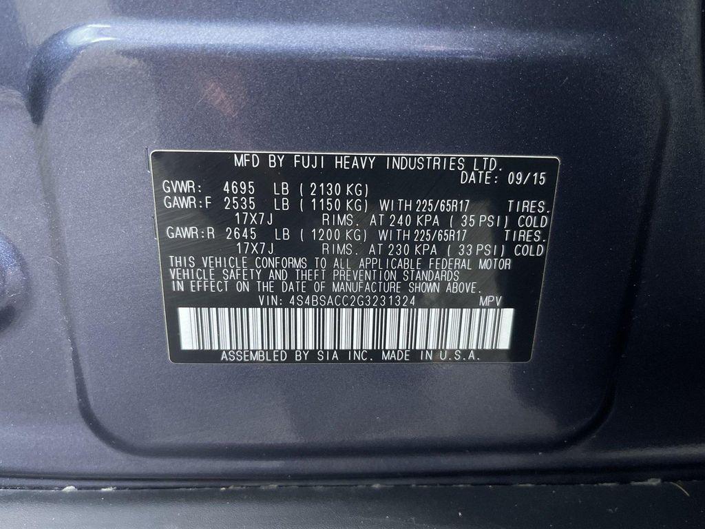 used 2016 Subaru Outback car, priced at $12,900