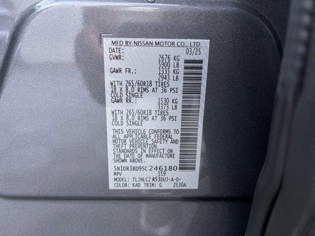 new 2025 Nissan Pathfinder car, priced at $43,531