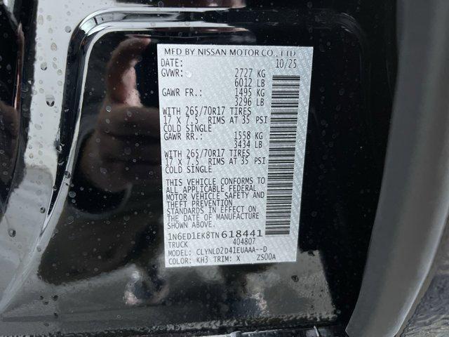 new 2026 Nissan Frontier car, priced at $44,023