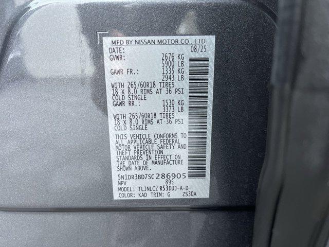 new 2025 Nissan Pathfinder car, priced at $43,389