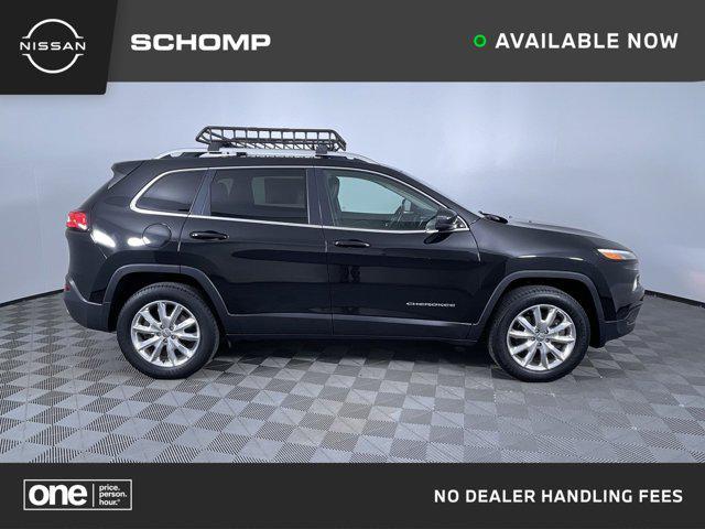 used 2017 Jeep Cherokee car, priced at $14,300