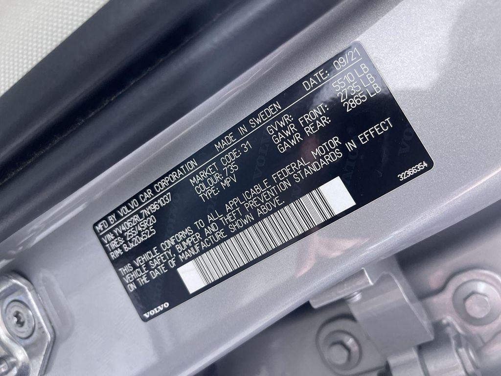 used 2022 Volvo XC60 car, priced at $33,681