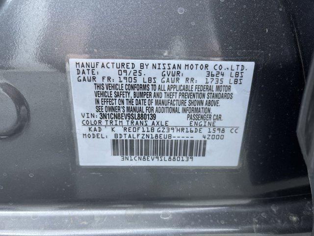 new 2025 Nissan Versa car, priced at $21,393