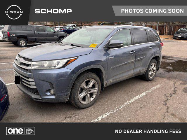 used 2017 Toyota Highlander Hybrid car, priced at $21,700