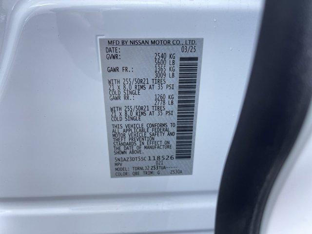 new 2025 Nissan Murano car, priced at $52,335