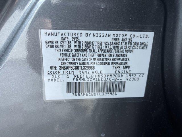 new 2026 Nissan Kicks car, priced at $28,558