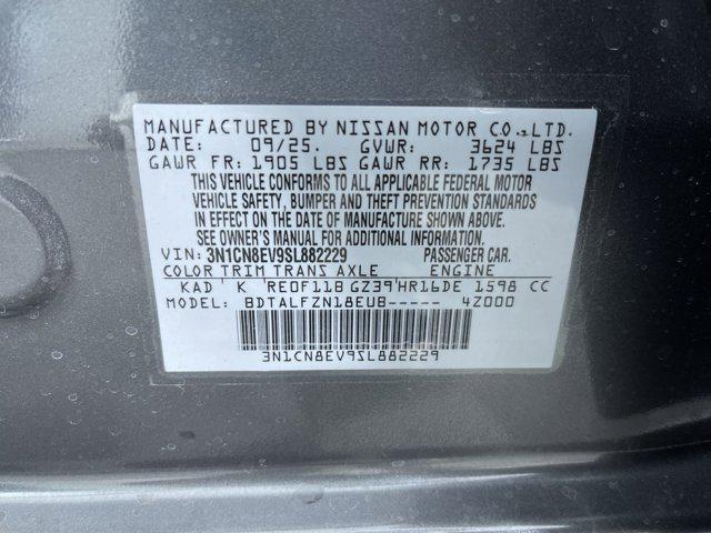 new 2025 Nissan Versa car, priced at $21,593