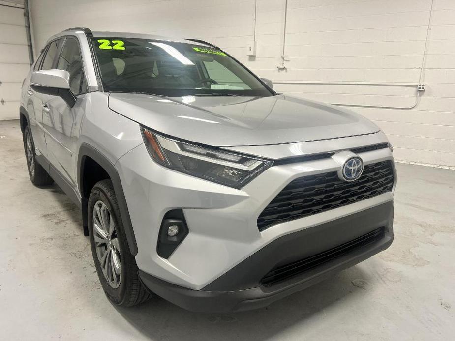 used 2022 Toyota RAV4 Hybrid car, priced at $34,000