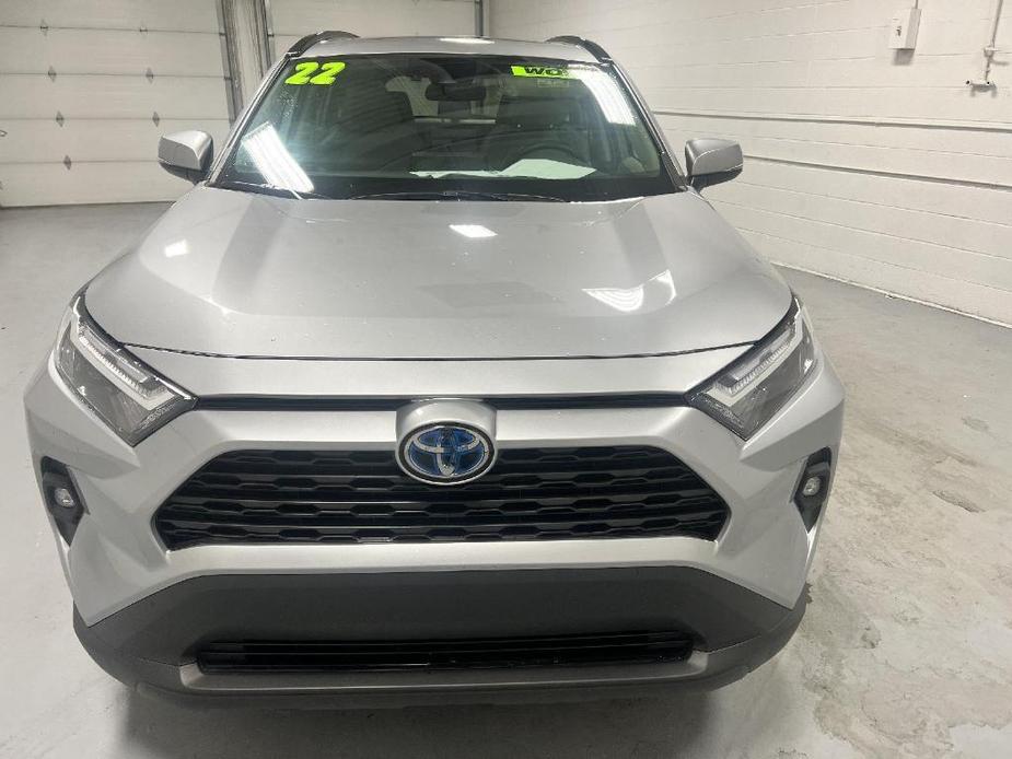 used 2022 Toyota RAV4 Hybrid car, priced at $34,000