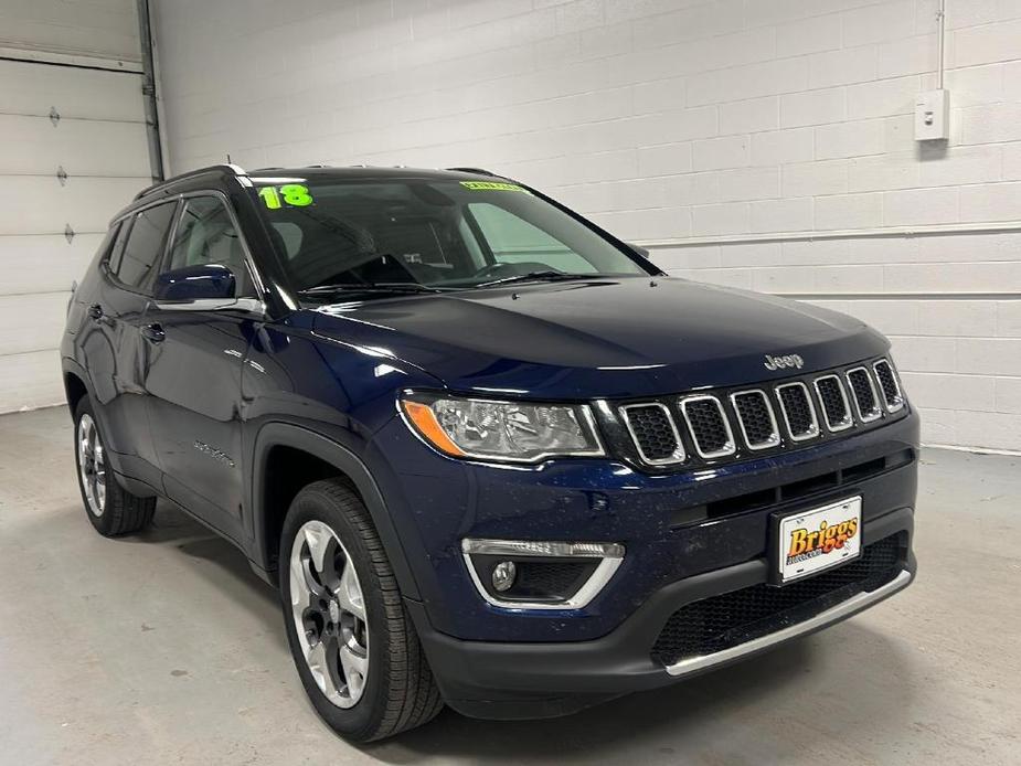 used 2018 Jeep Compass car, priced at $20,200