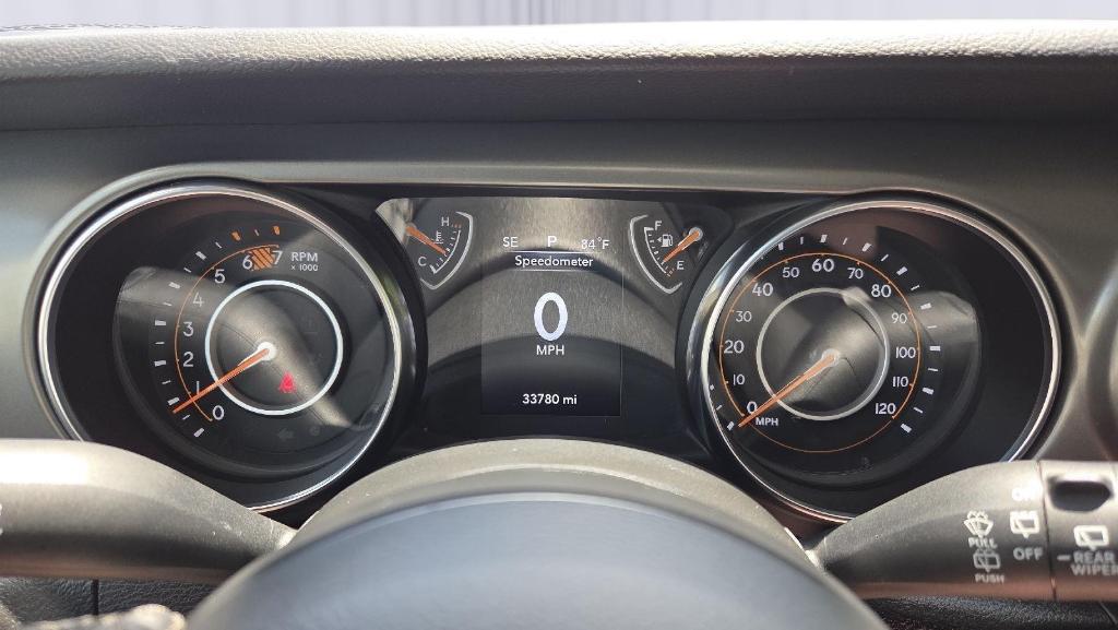 used 2023 Jeep Wrangler car, priced at $33,685