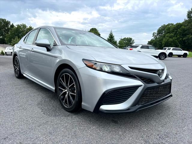 used 2021 Toyota Camry car, priced at $18,400