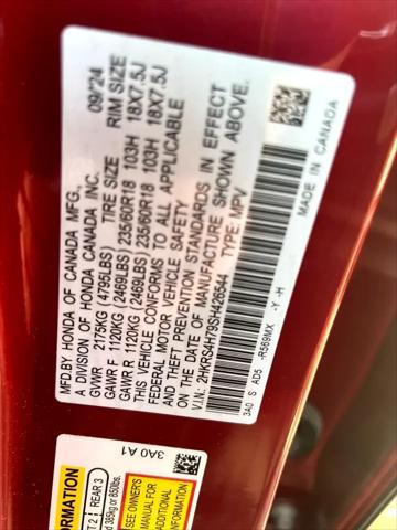 used 2025 Honda CR-V car, priced at $34,300