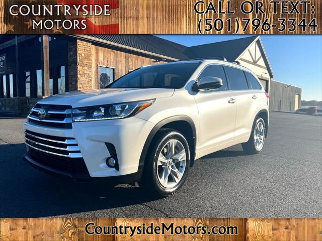 used 2018 Toyota Highlander car, priced at $22,500