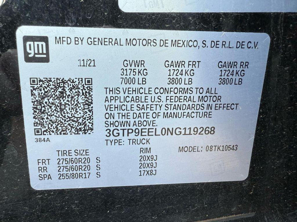used 2022 GMC Sierra 1500 car, priced at $42,900