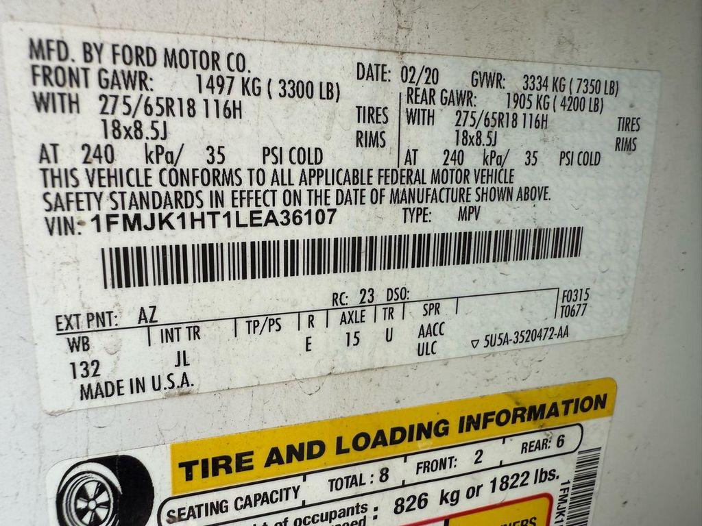 used 2020 Ford Expedition Max car, priced at $13,300