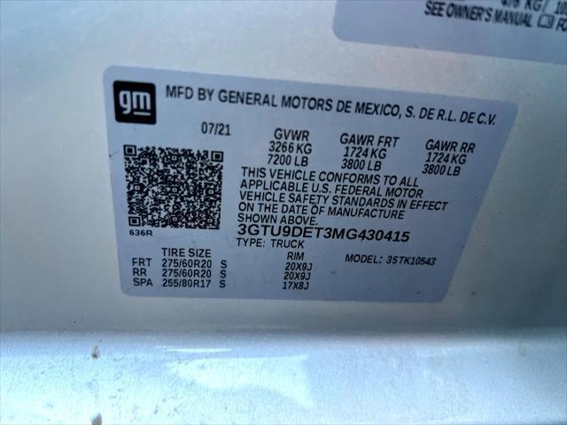used 2021 GMC Sierra 1500 car, priced at $39,900