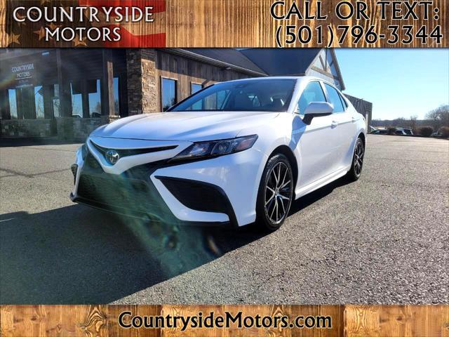 used 2021 Toyota Camry car, priced at $20,500