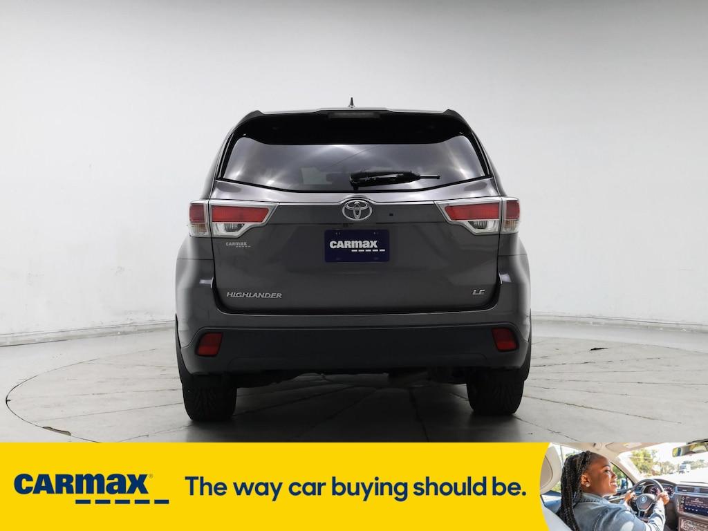 used 2015 Toyota Highlander car, priced at $21,998
