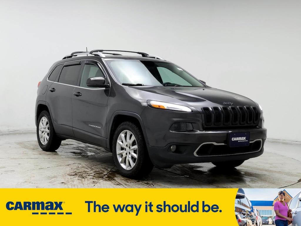 used 2016 Jeep Cherokee car, priced at $14,998