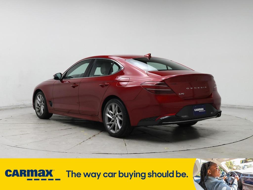 used 2022 Genesis G70 car, priced at $23,998