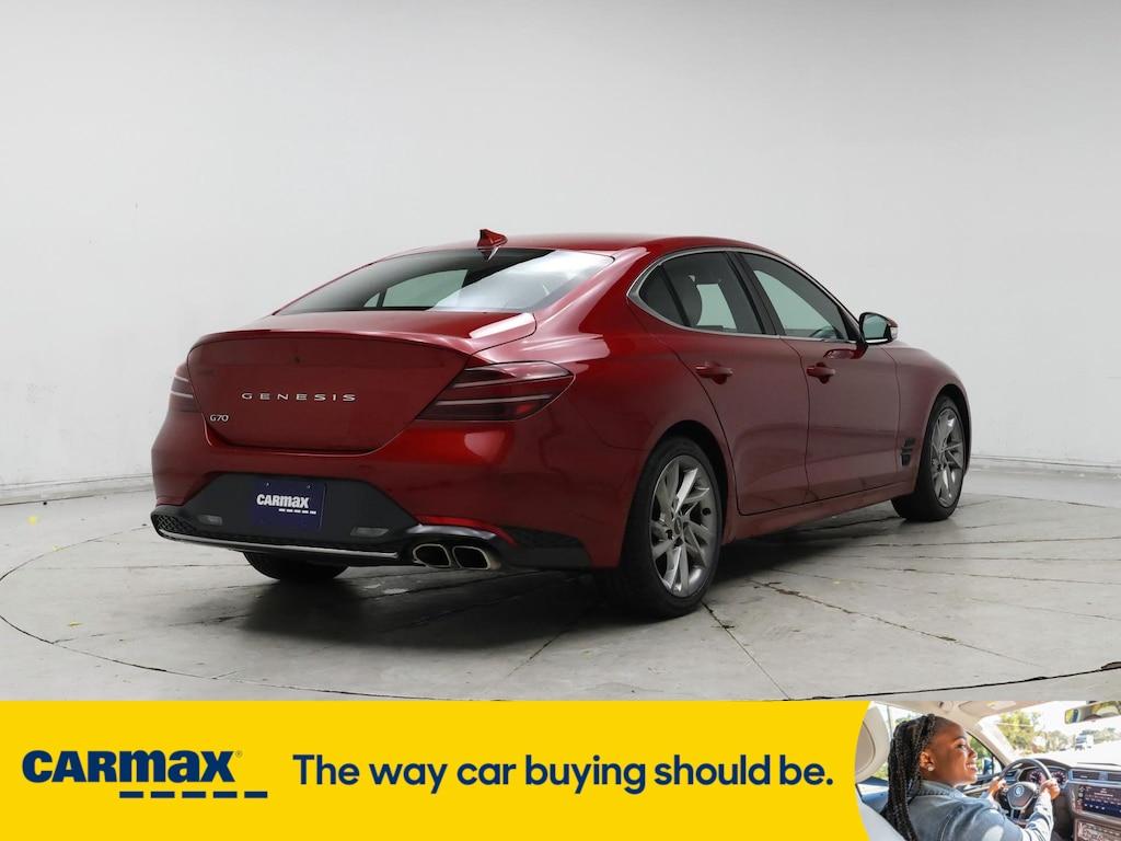 used 2022 Genesis G70 car, priced at $23,998