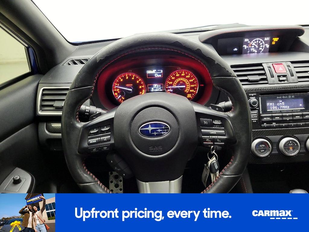 used 2015 Subaru WRX car, priced at $17,998