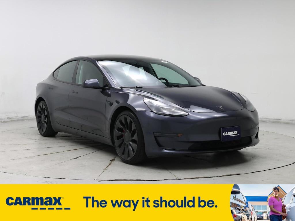 used 2021 Tesla Model 3 car, priced at $27,998