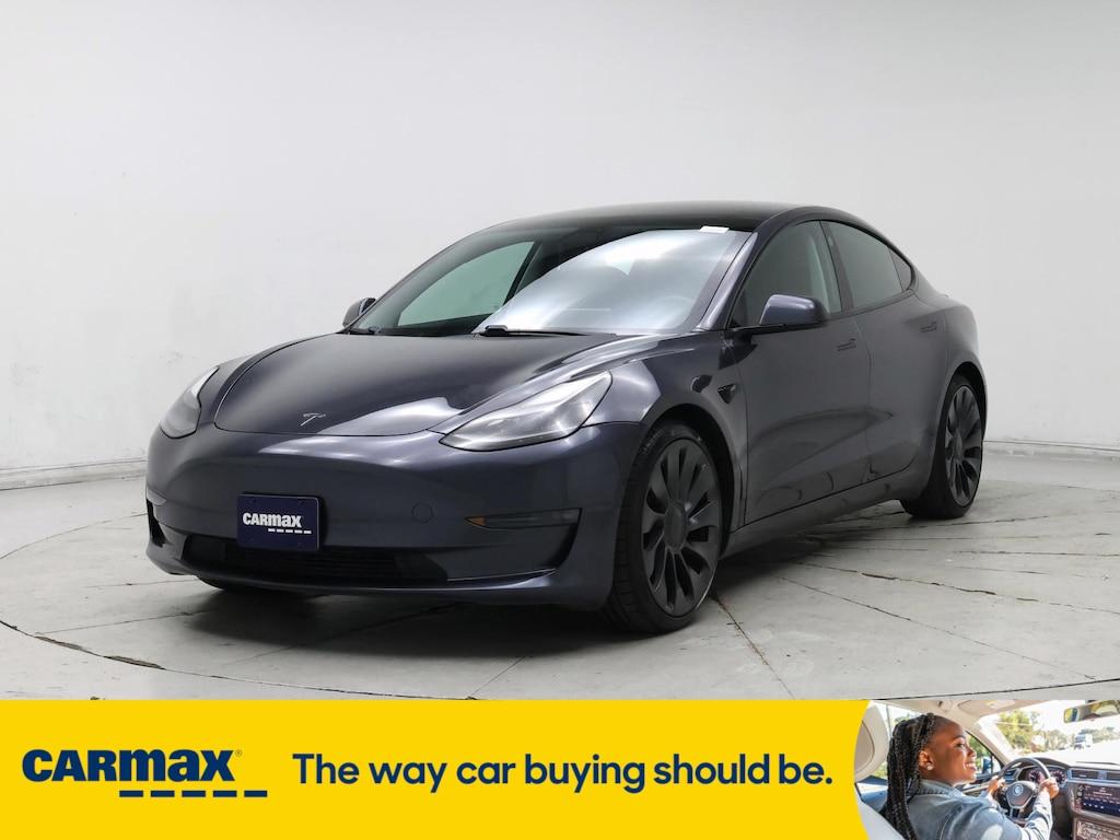 used 2021 Tesla Model 3 car, priced at $27,998